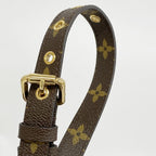 Louis Vuitton Handbag Monogram Pallas Brown Noir 2-Way — view 9