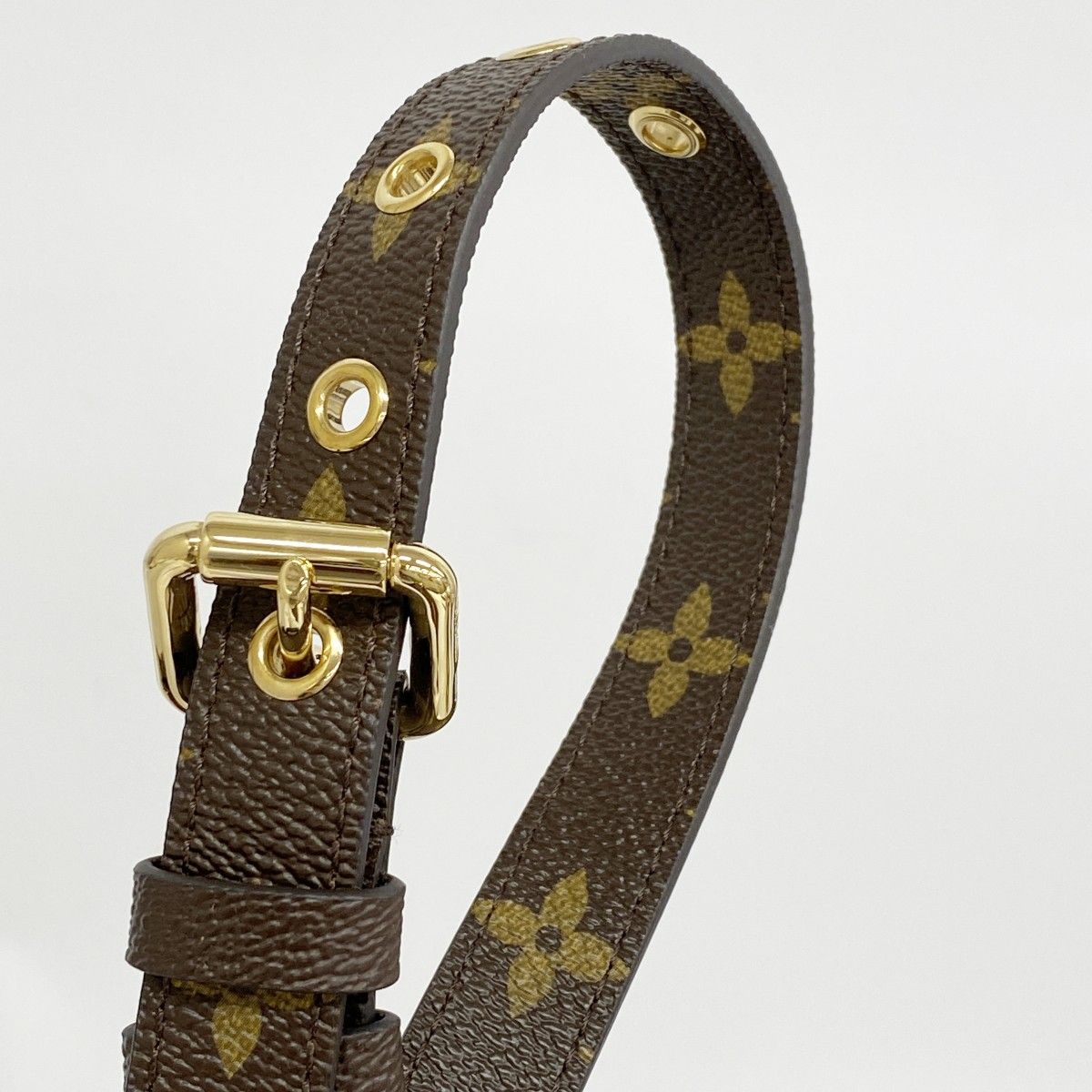 Louis Vuitton Handbag Monogram Pallas Brown Noir 2-Way — view 9