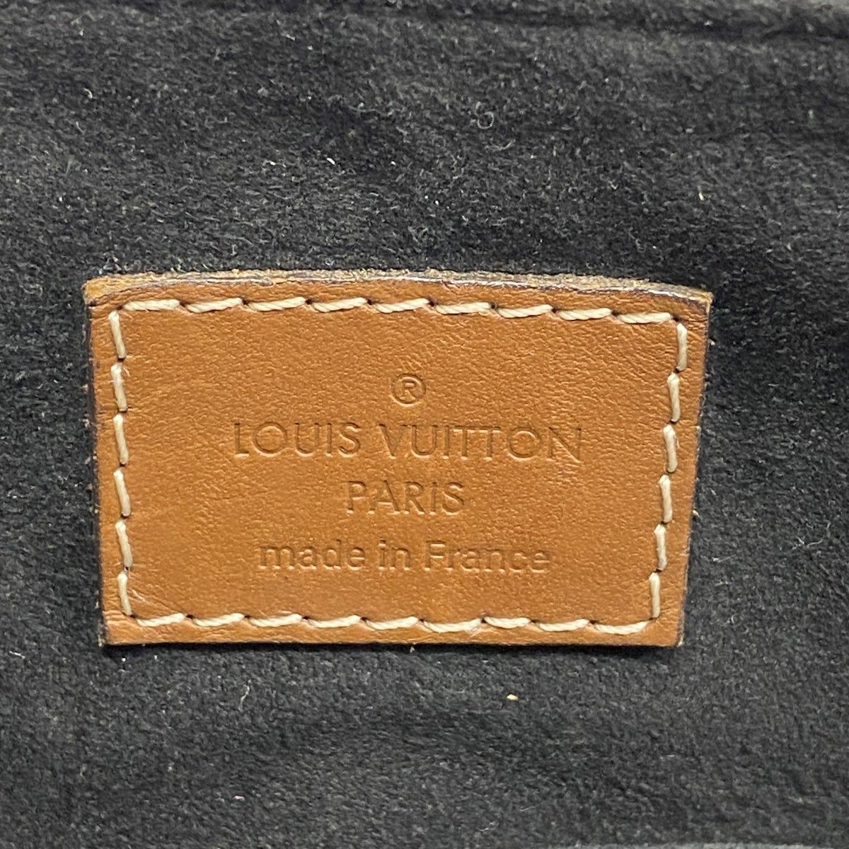 Louis Vuitton Handbag Monogram Pallas Brown Noir 2-Way — view 5