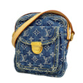 Louis Vuitton Shoulder Bag Monogram Denim Blue