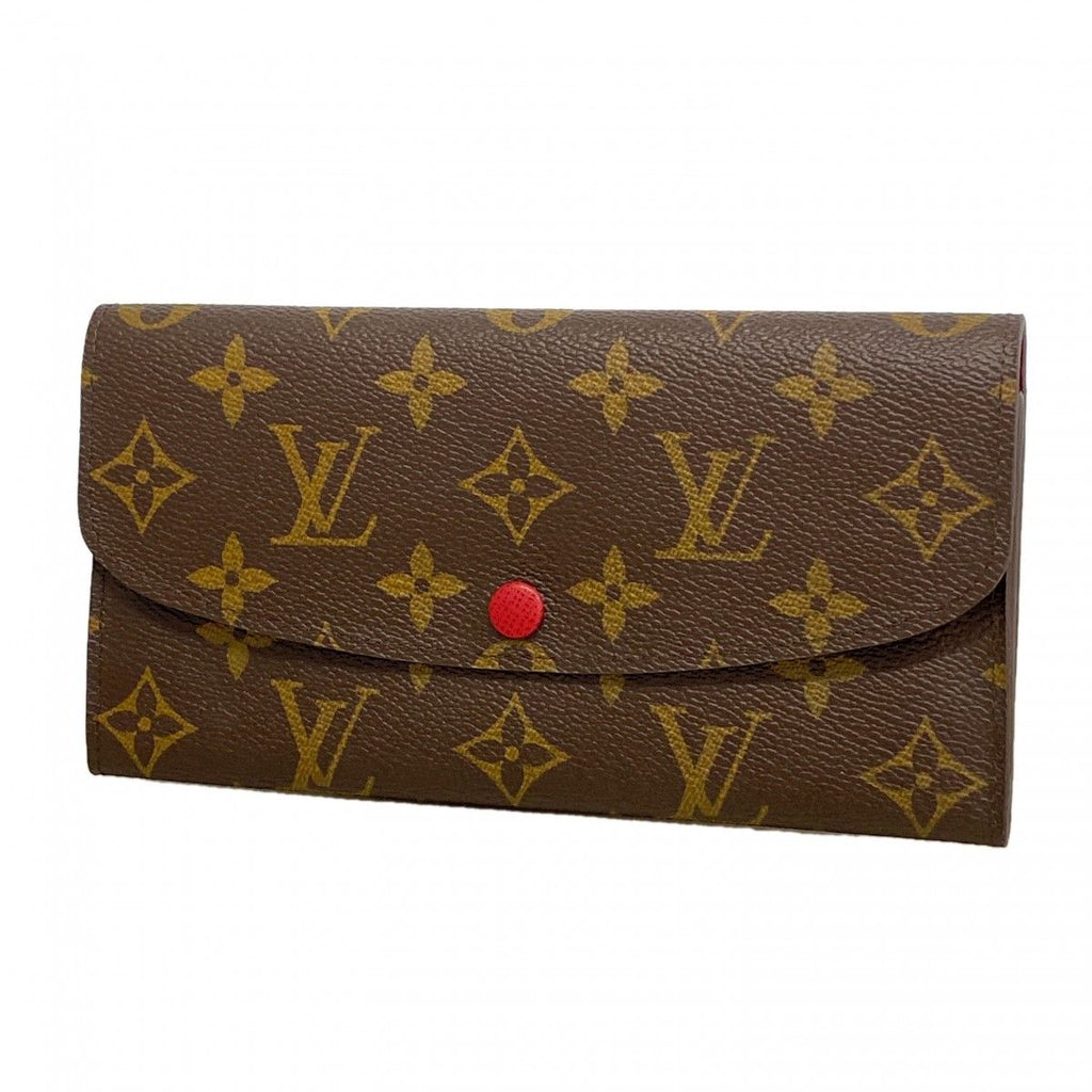 Louis Vuitton Wallet Monogram Portefeuille Emily Brown Rouge