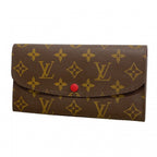 Louis Vuitton Wallet Monogram Portefeuille Emily Brown Rouge