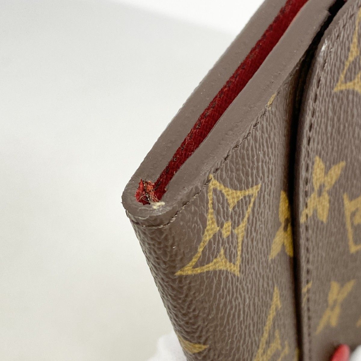 Louis Vuitton Wallet Monogram Portefeuille Emily Brown Rouge — view 6