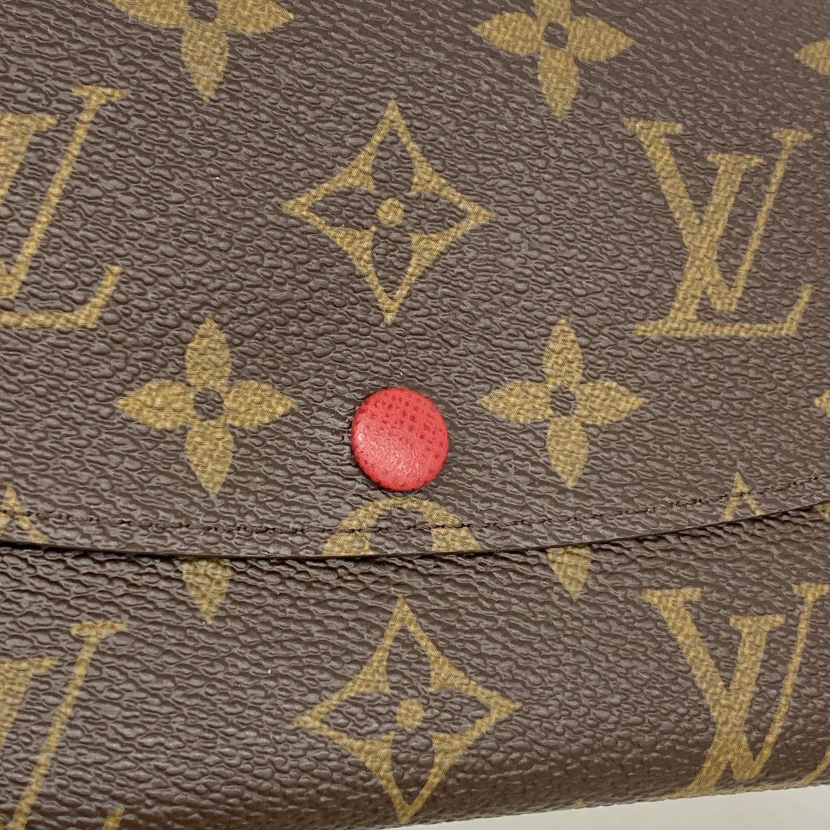 Louis Vuitton Wallet Monogram Portefeuille Emily Brown Rouge — view 8