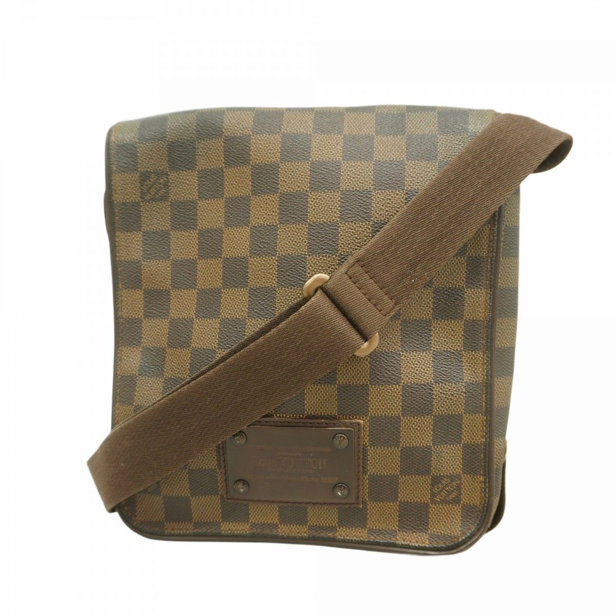 Louis Vuitton Shoulder Bag Damier Brooklyn PM Ebene