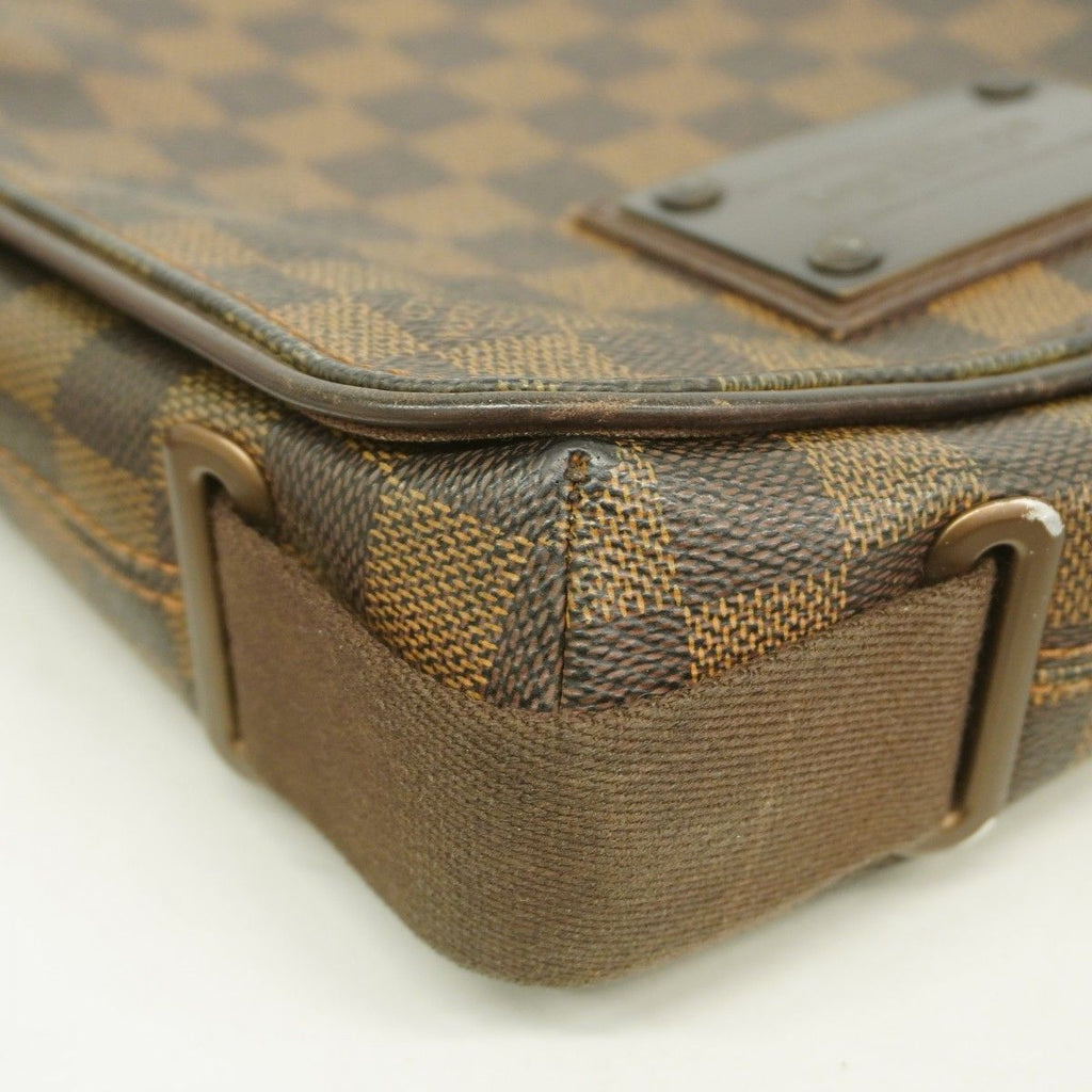 Louis Vuitton Shoulder Bag Damier Brooklyn PM Ebene — view 7