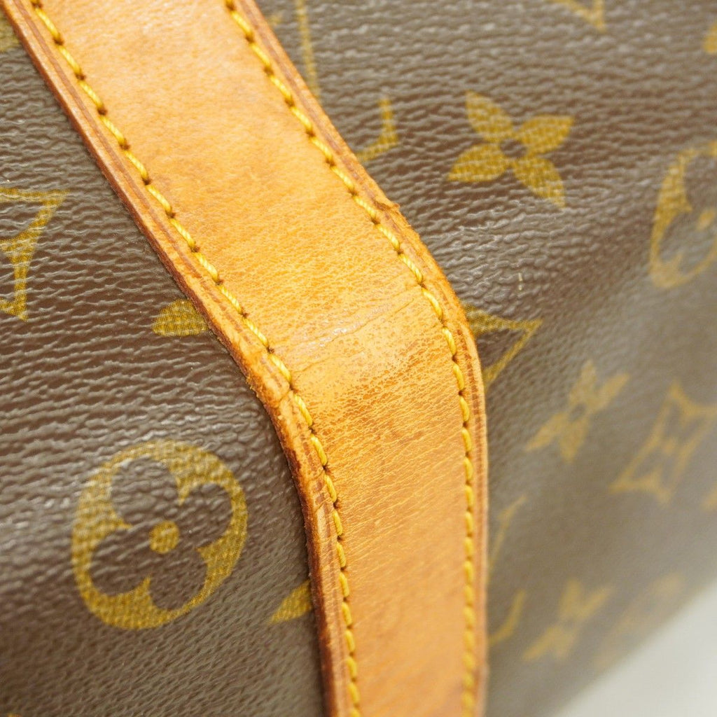Louis Vuitton Boston Bag Monogram Keepall 55 Brown — view 8