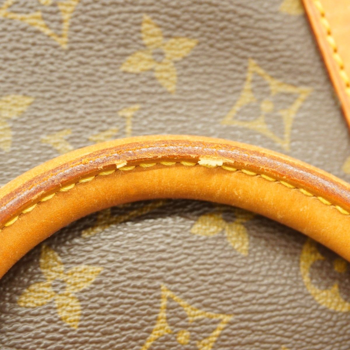 Louis Vuitton Boston Bag Monogram Keepall 55 Brown — view 6