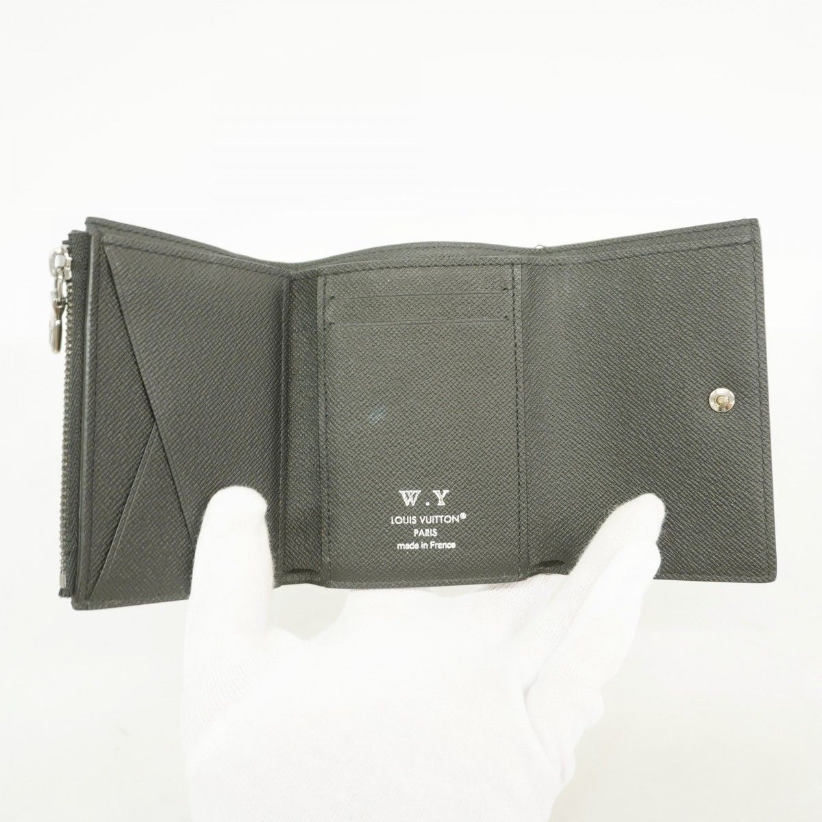 Louis Vuitton Trifold Wallet Monogram Eclipse Victor Black — view 3