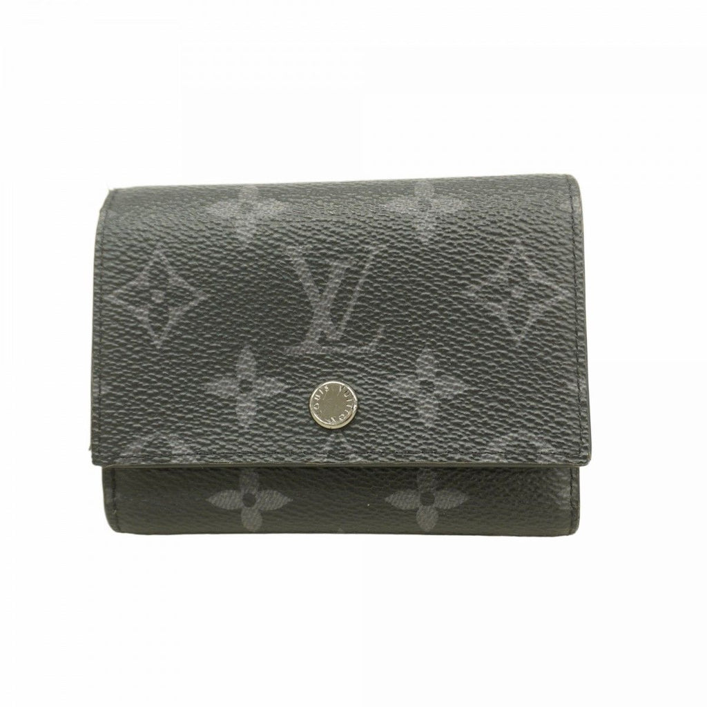 Louis Vuitton Trifold Wallet Monogram Eclipse Victor Black