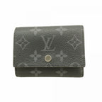 Louis Vuitton Trifold Wallet Monogram Eclipse Victor Black