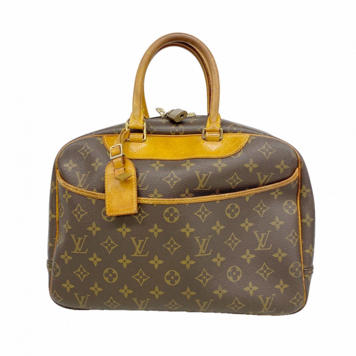 Louis Vuitton Handbag Monogram Deauville Brown