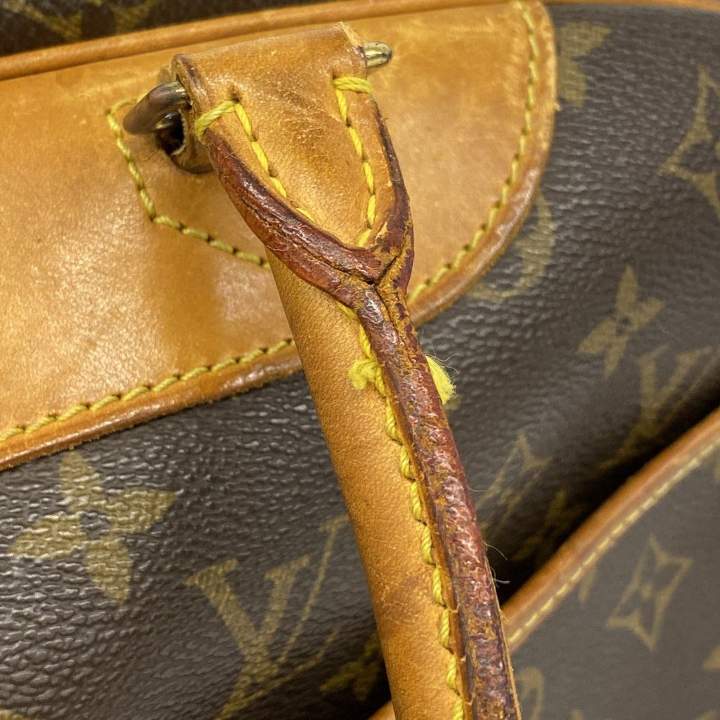 Louis Vuitton Handbag Monogram Deauville Brown — view 7