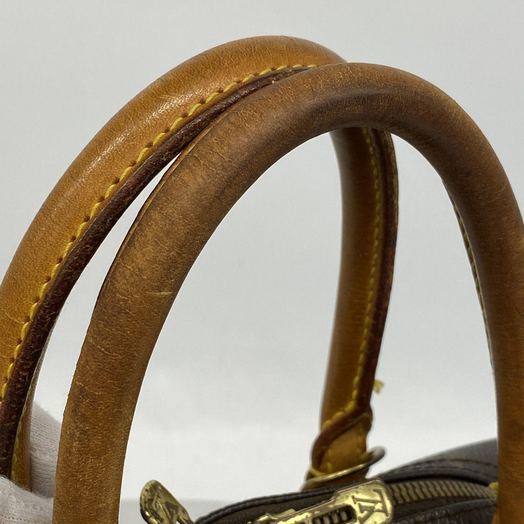Louis Vuitton Handbag Monogram Deauville Brown — view 8