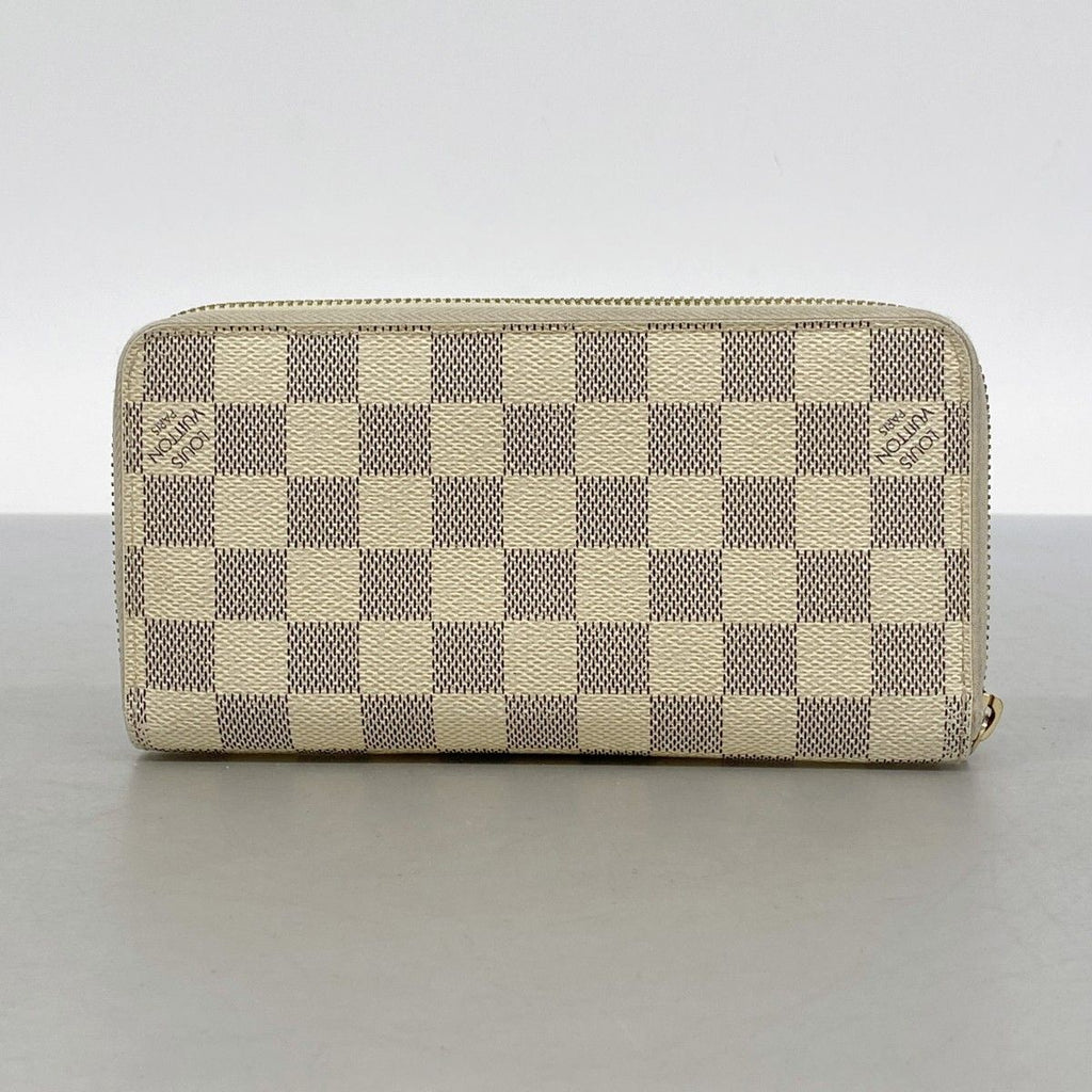 Louis Vuitton Wallet Damier Azur Zippy White — view 8