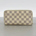 Louis Vuitton Wallet Damier Azur Zippy White — view 8