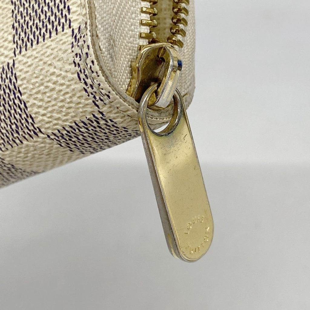 Louis Vuitton Wallet Damier Azur Zippy White — view 7