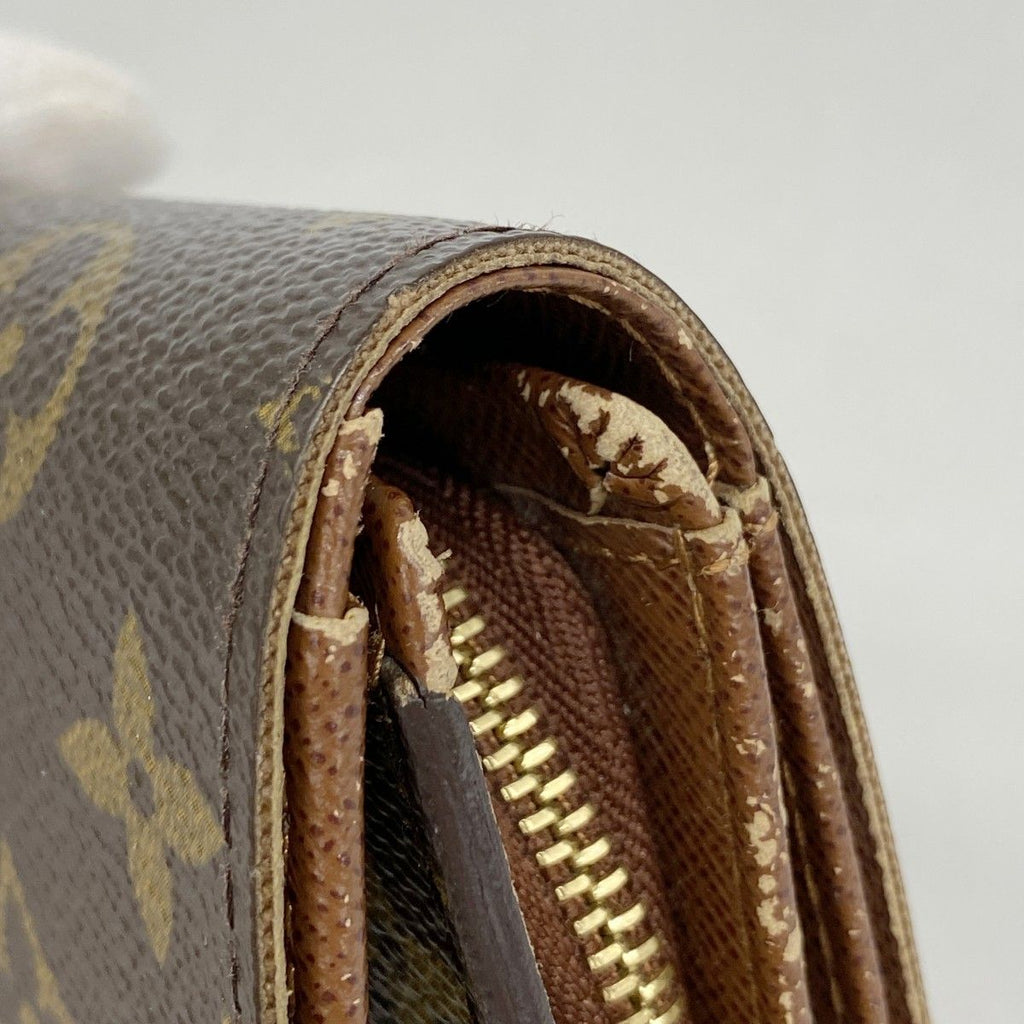 Louis Vuitton Wallet Monogram Portefeuille Tresor Brown — view 5