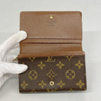 Louis Vuitton Wallet Monogram Portefeuille Tresor Brown — view 3