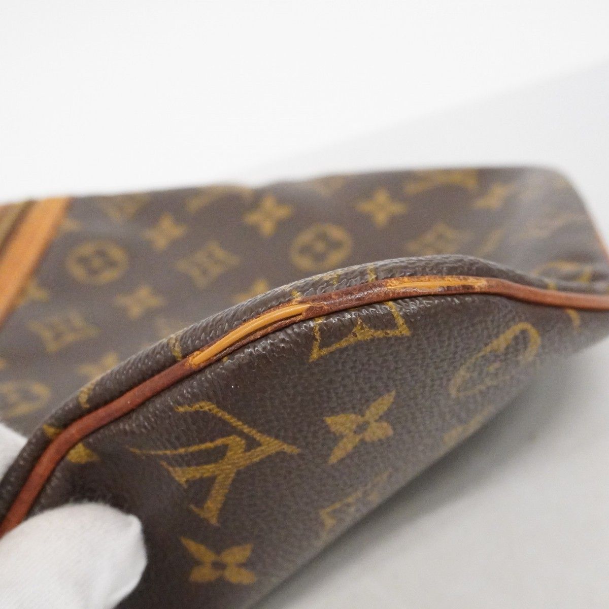 Louis Vuitton Shoulder Bag Monogram Pochette Bosford Brown — view 7