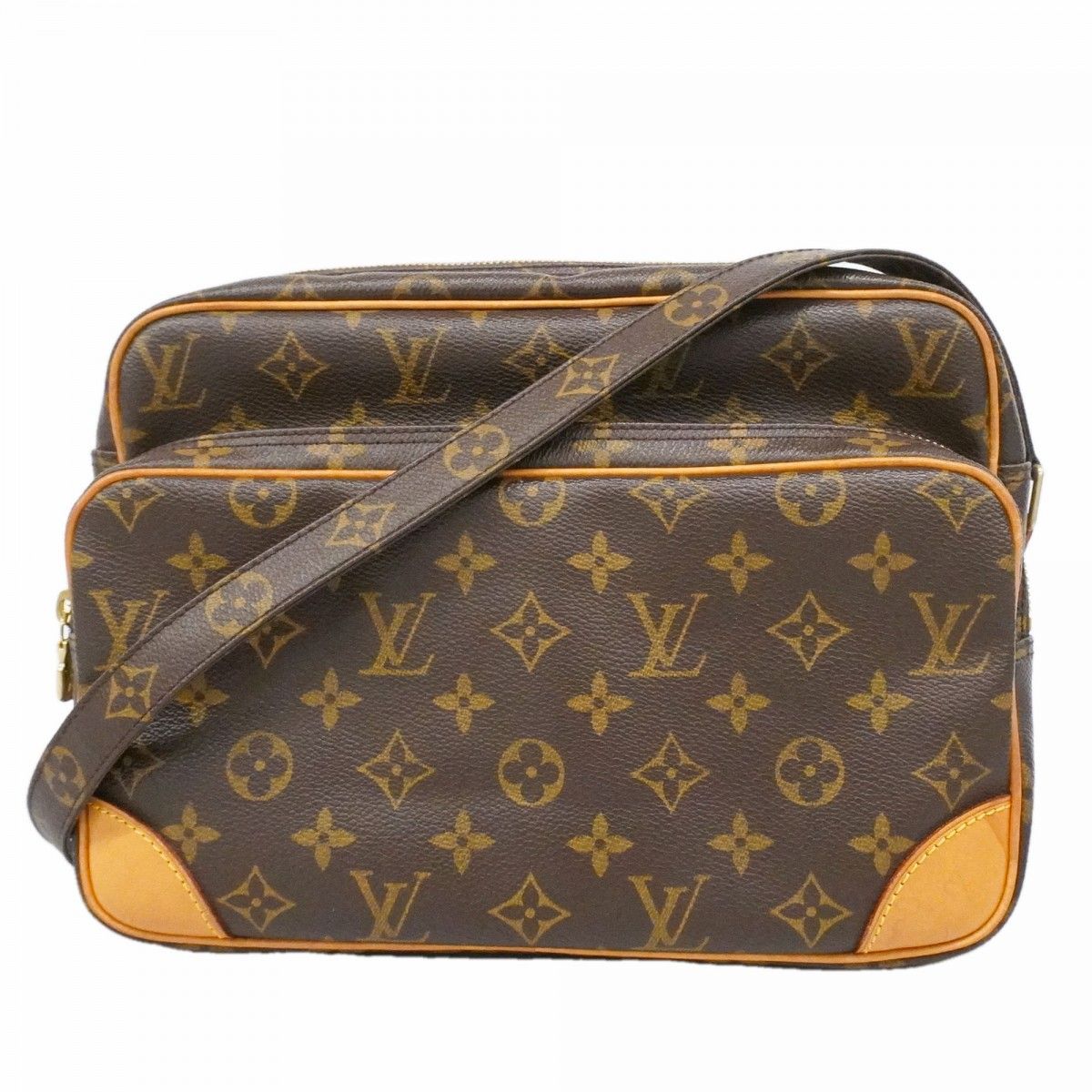 Louis Vuitton Shoulder Bag Monogram Nile Brown