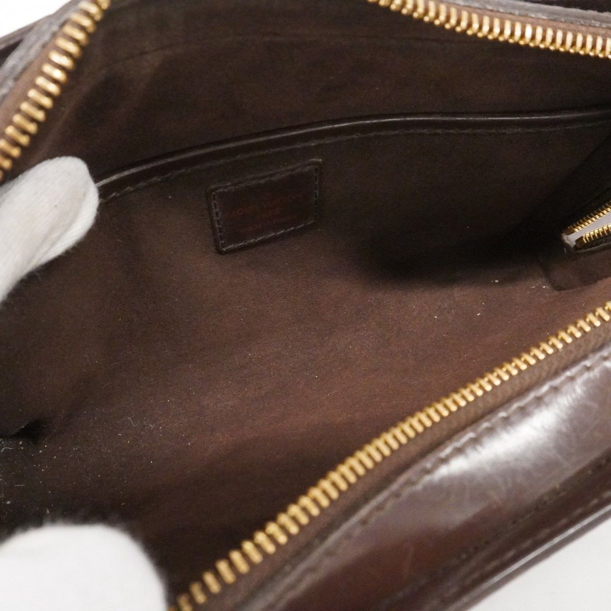 Louis Vuitton Clutch Damier Saint Ebene — view 4