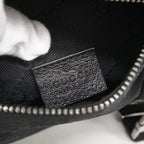 Gucci Waist Bag GG Canvas Black Silver — view 5