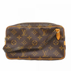Louis Vuitton Shoulder Bag Monogram Pochette Ma Roulis Bandouliere Brown