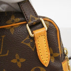 Louis Vuitton Shoulder Bag Monogram Pochette Ma Roulis Bandouliere Brown — view 7