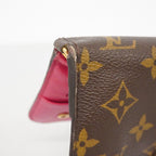 Louis Vuitton Wallet Monogram Portefeuille Insolite Brown Rose — view 5