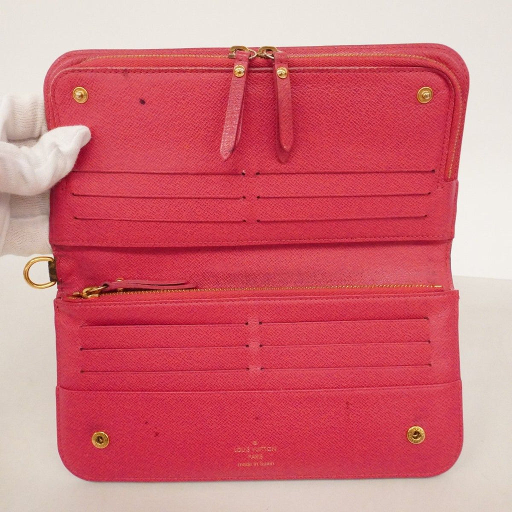 Louis Vuitton Wallet Monogram Portefeuille Insolite Brown Rose — view 4