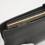 Louis Vuitton Wallet Epi Continental Viennois Noir — view 7