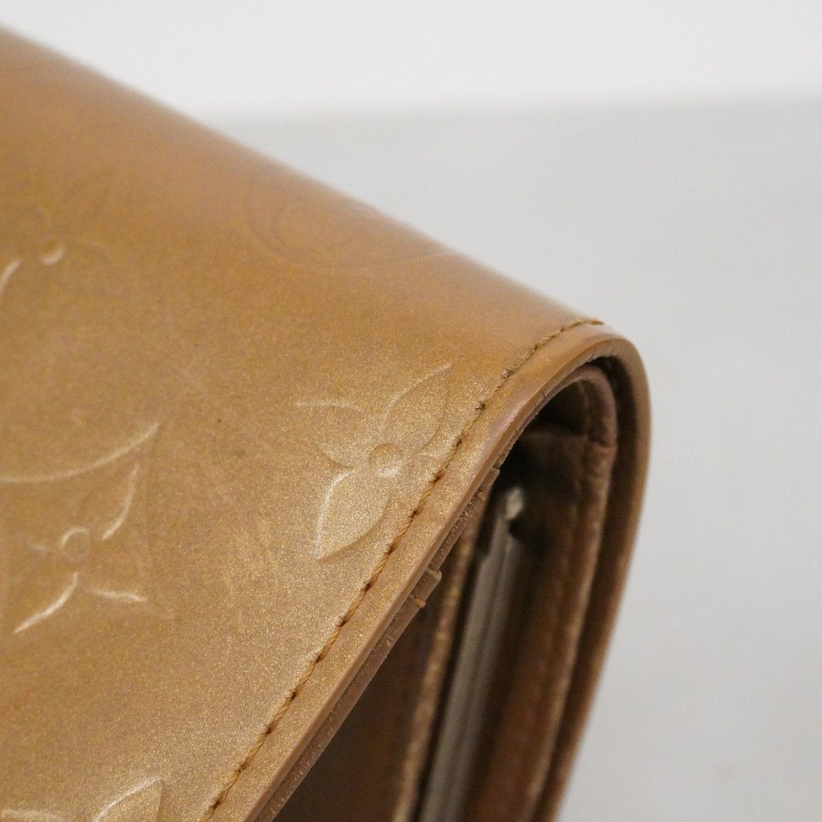 Louis Vuitton Wallet Monogram Matte Portefeuille Viennois Ambre — view 9