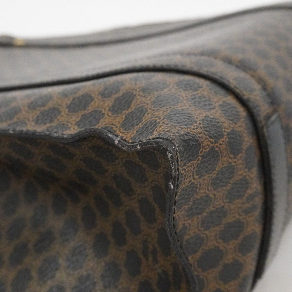 Celine Tote Macadam Black Gold — view 7