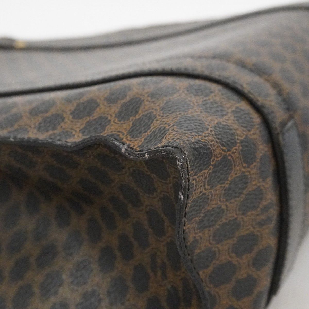 Celine Tote Macadam Black Gold — view 7