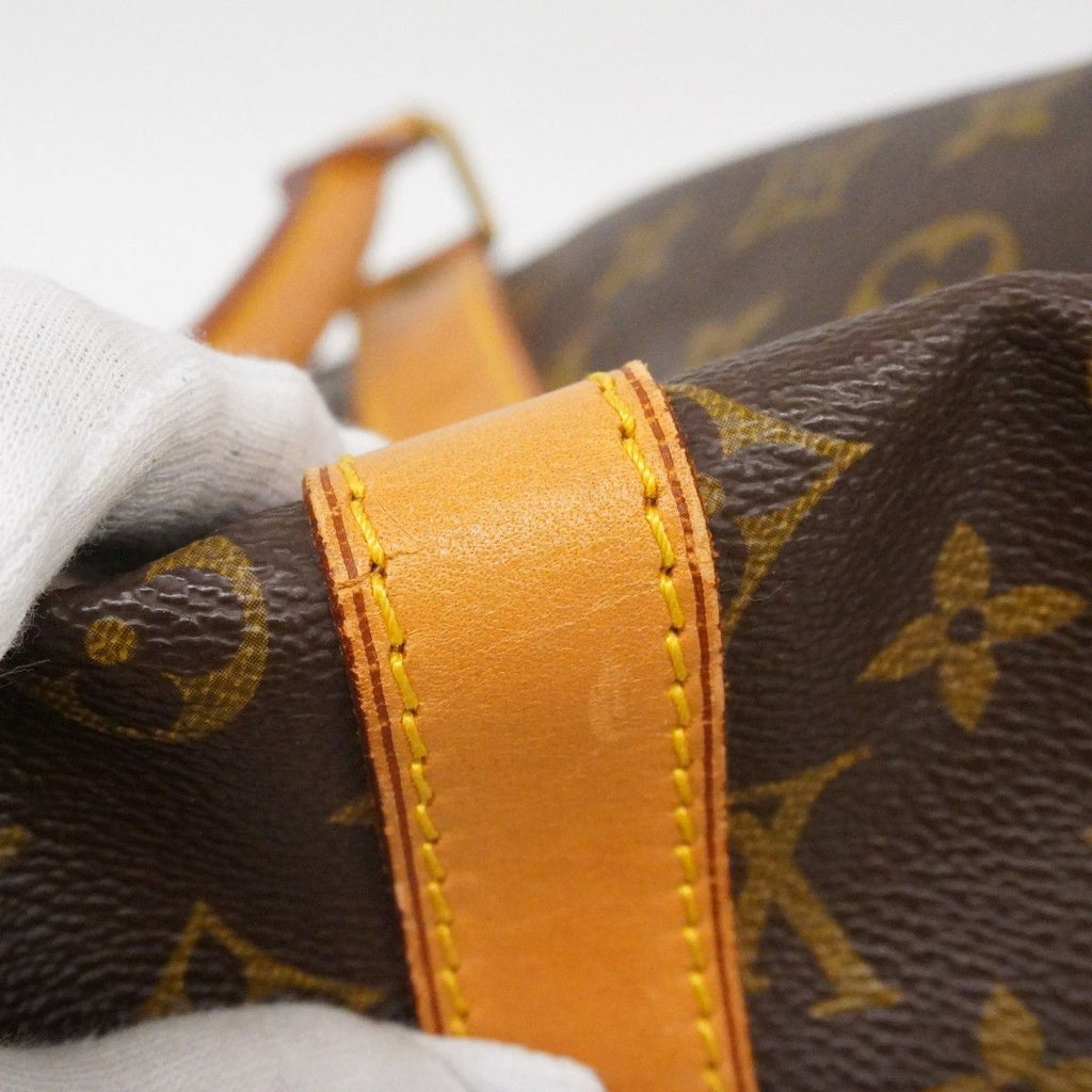 Louis Vuitton Boston Bag Monogram Keepall Bandouliere 55 Brown — view 7