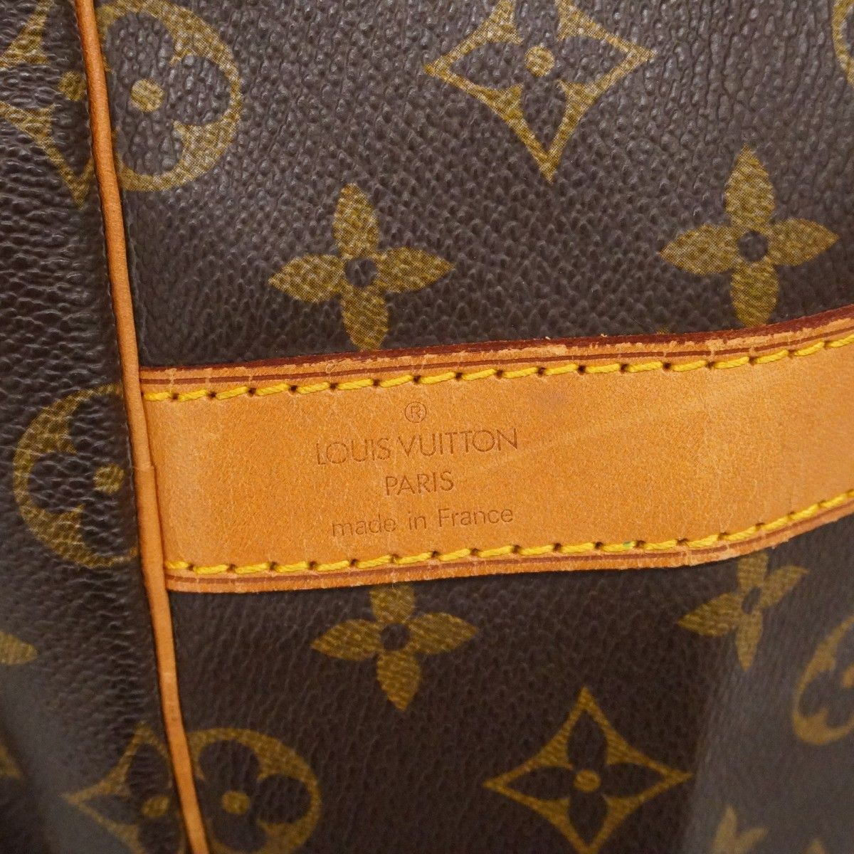 Louis Vuitton Boston Bag Monogram Keepall Bandouliere 55 Brown — view 5