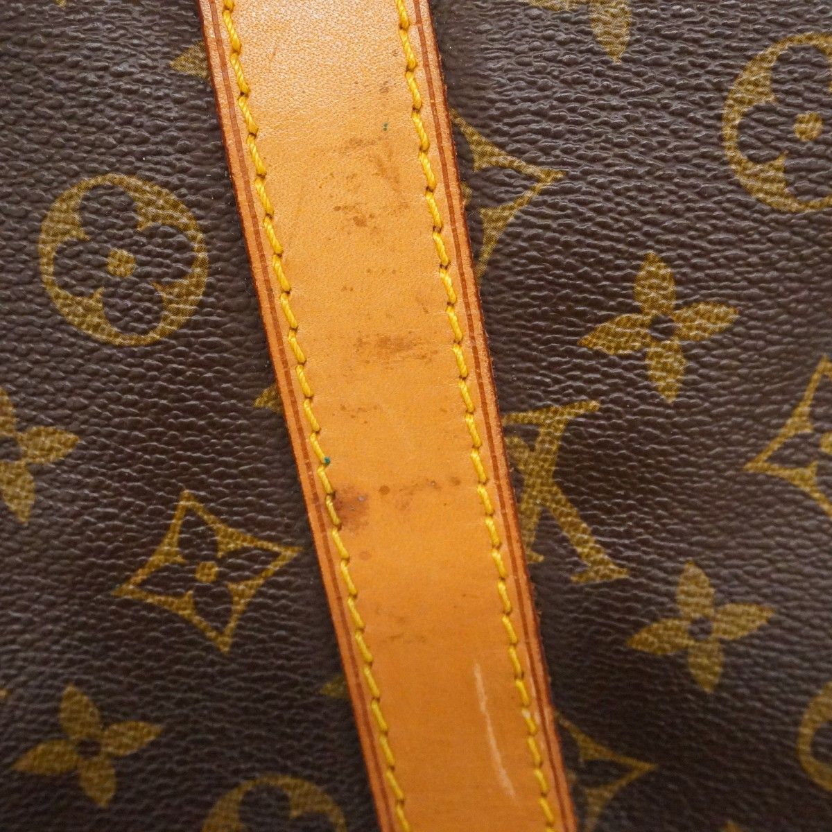 Louis Vuitton Boston Bag Monogram Keepall Bandouliere 55 Brown — view 8
