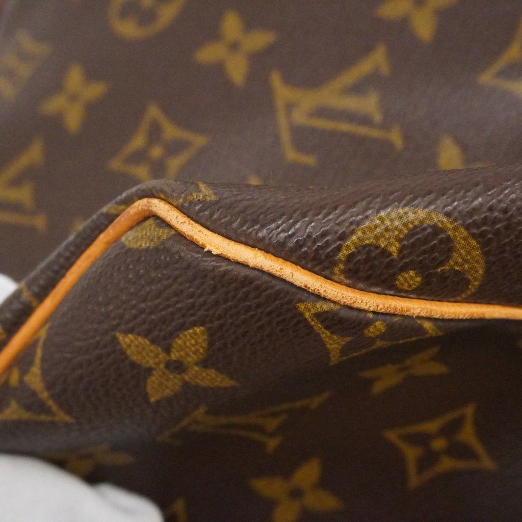 Louis Vuitton Boston Bag Monogram Keepall Bandouliere 55 Brown — view 6