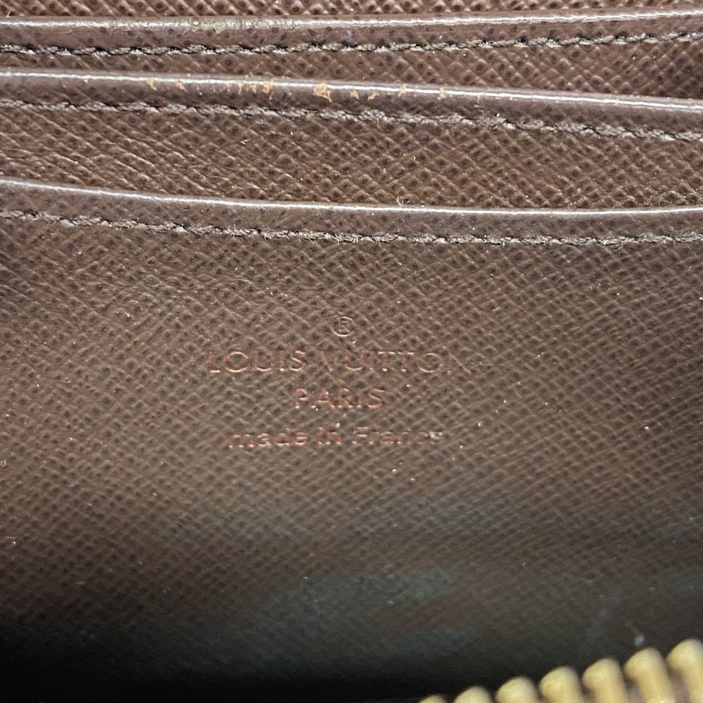 Louis Vuitton Coin Case Damier Zippy Purse Ebene — view 4