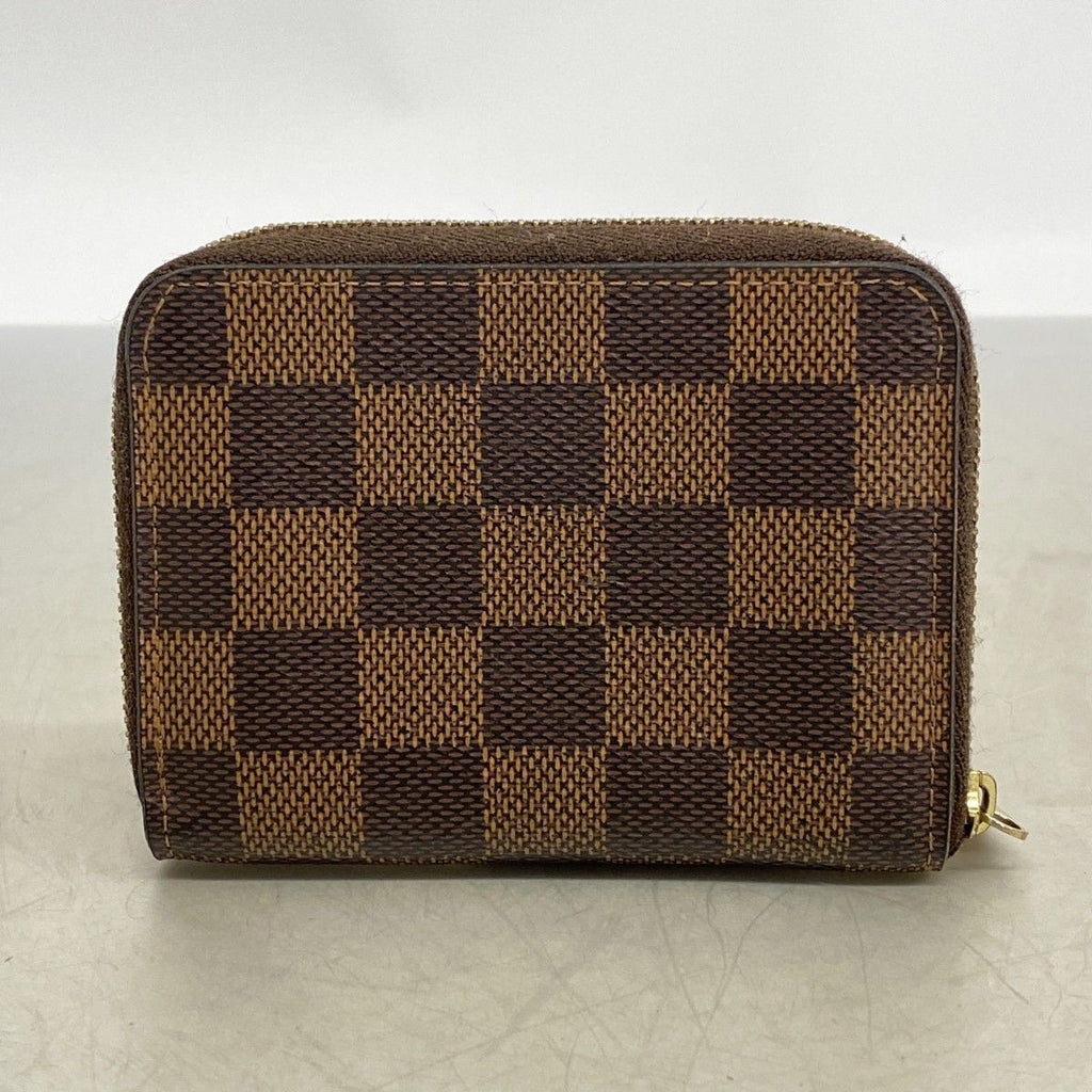 Louis Vuitton Coin Case Damier Zippy Purse Ebene — view 8