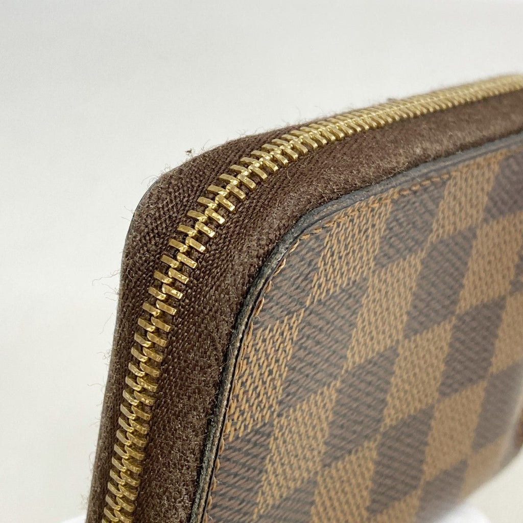 Louis Vuitton Coin Case Damier Zippy Purse Ebene — view 5