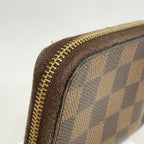 Louis Vuitton Coin Case Damier Zippy Purse Ebene — view 5