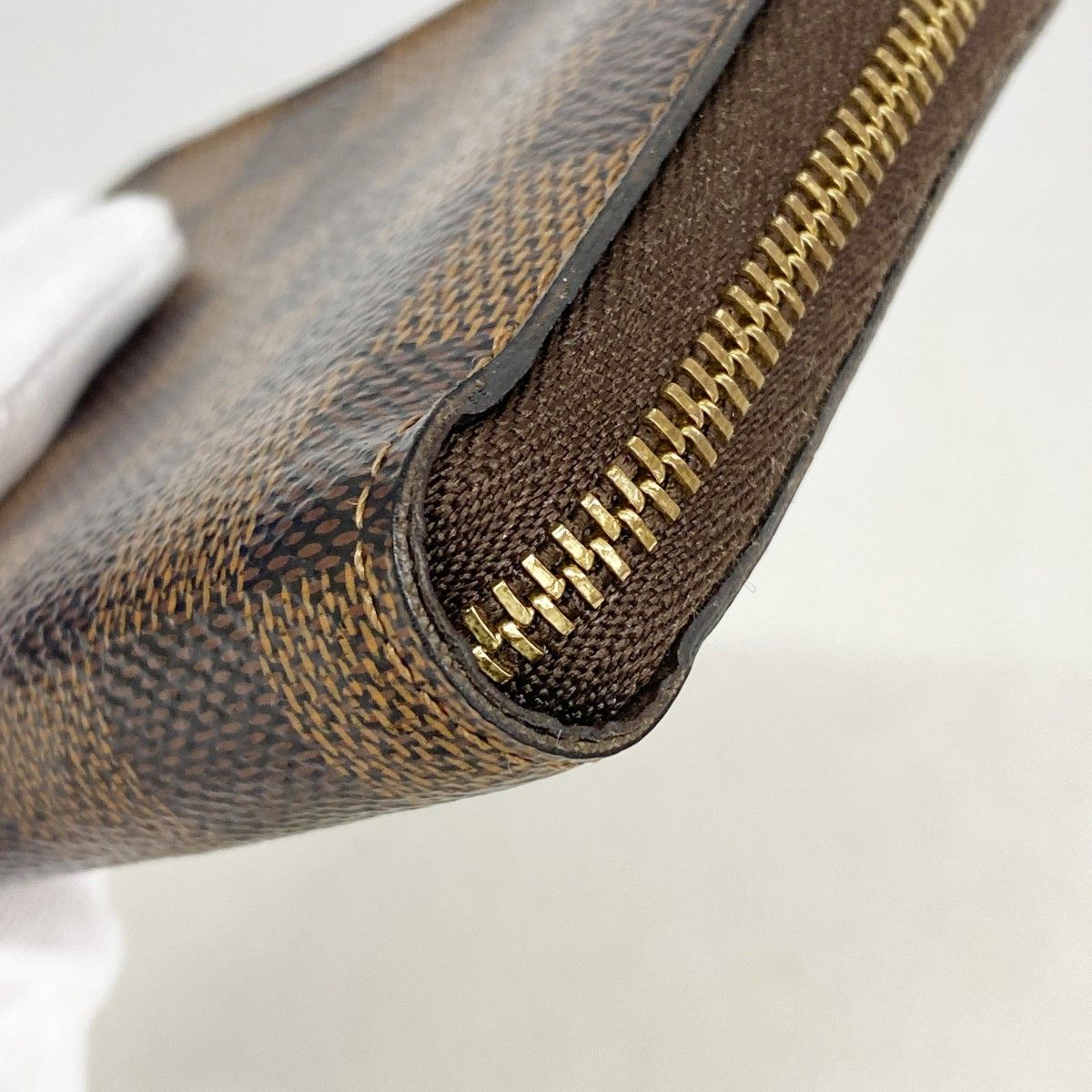 Louis Vuitton Coin Case Damier Zippy Purse Ebene — view 6