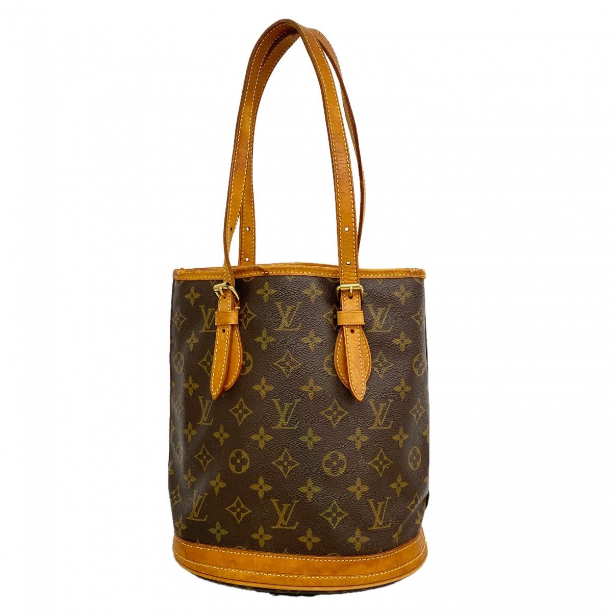 Louis Vuitton Tote Monogram Bucket PM Brown