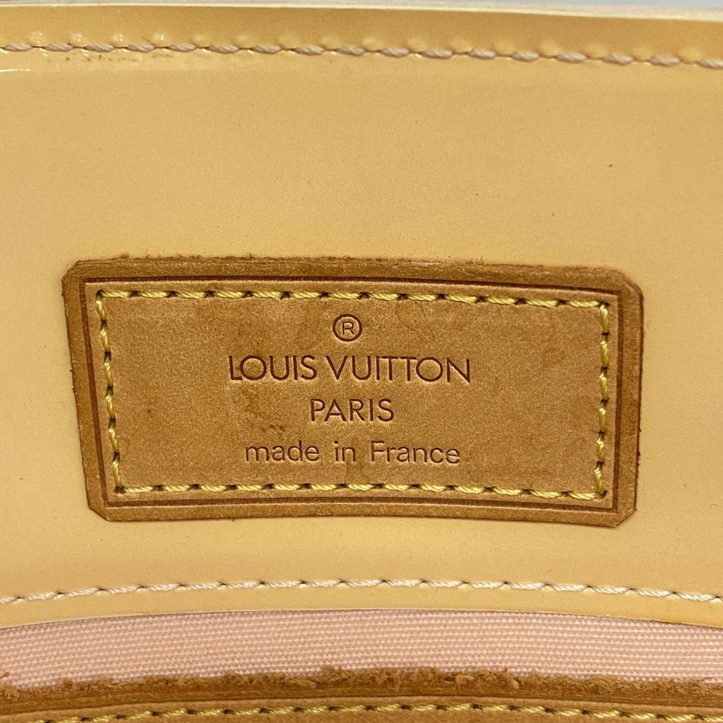 Louis Vuitton Handbag Vernis Reed PM Marshmallow Pink — view 5
