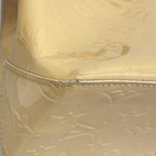 Louis Vuitton Handbag Vernis Reed PM Marshmallow Pink — view 6