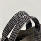 Hermes Tote Her Line Canvas Gray Silver — view 9