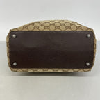 Gucci Tote GG Canvas Brown Silver — view 3