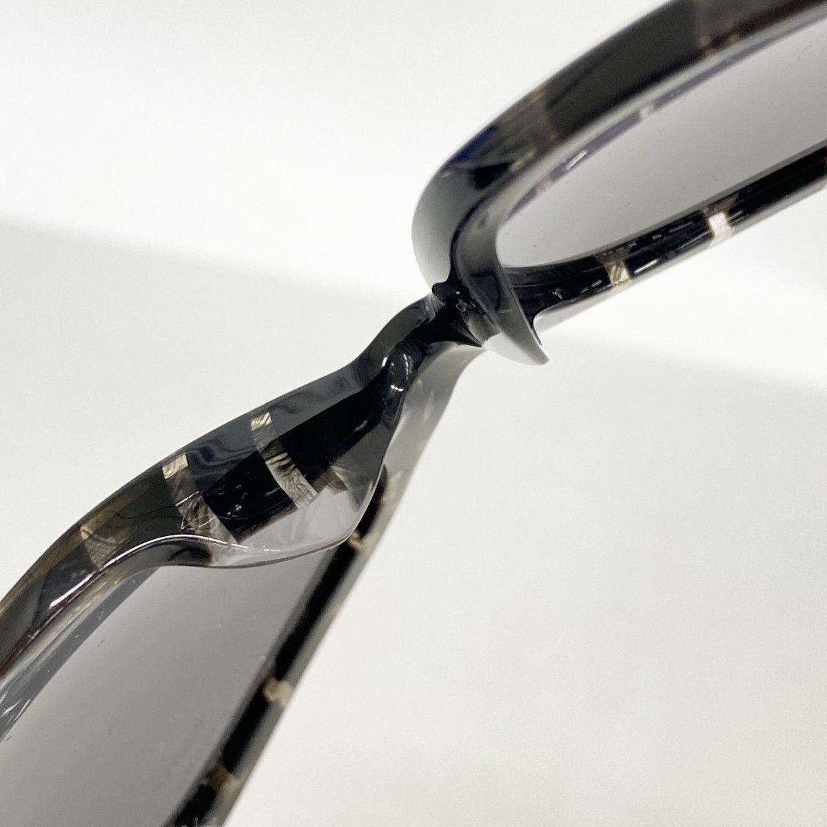 Chanel Sunglasses Acetate Black Clear Silver Eyewear — view 6